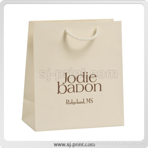 Perfect Gift Wrapped Package Eurotote Bag, High-End Paper Shopping Bag